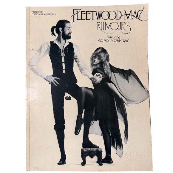 Other - Vtg 1977 Fleetwood Mac Rumours Sheet Music Piano Vocal Chords Songbook P0200SMX